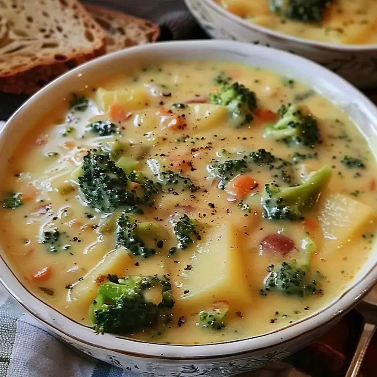 How to Make Creamy Broccoli Potato Soup