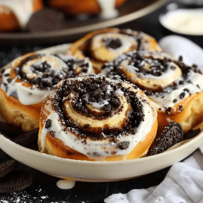 How to Make Oreo-Stuffed Cinnamon Rolls At Home