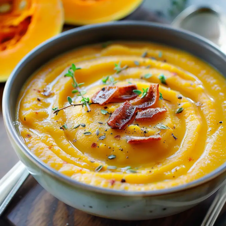 How to Make Creamy Butternut Squash Soup