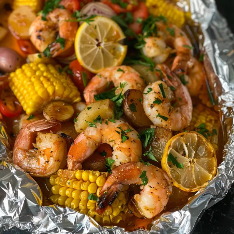 How to Make Delicious Shrimp Boil Foil Packs