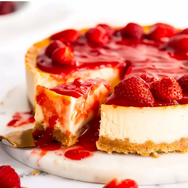 How To Make a Delicious Strawberry Cheesecake