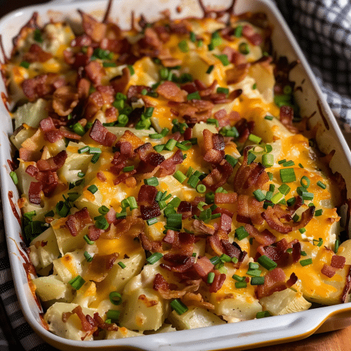 How to Make a Delicious Chicken Bacon Ranch Potato Bake