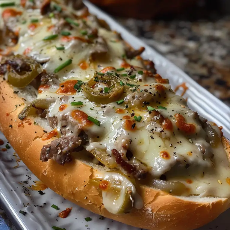 How to Make Philly Cheesesteak Cheesy Bread