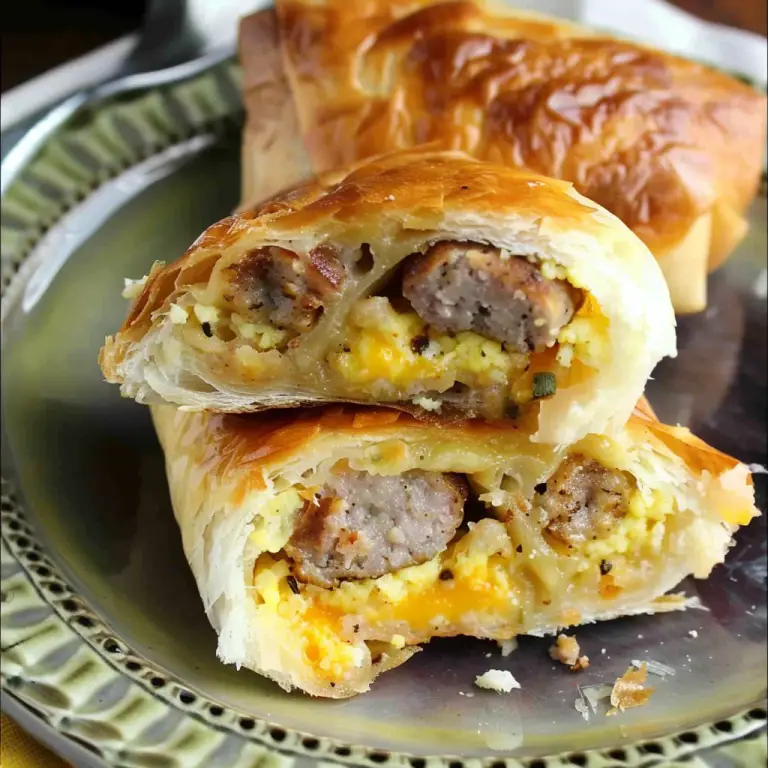 How to Make Sausage, Egg and Cheese Breakfast Roll-Ups