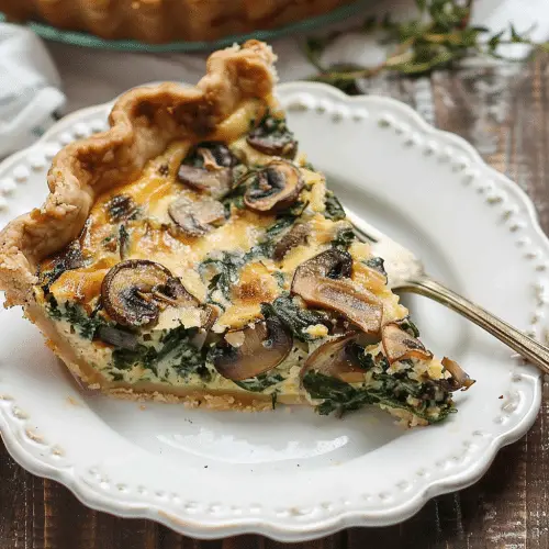How to Make a Delicious Spinach and Mushroom Quiche