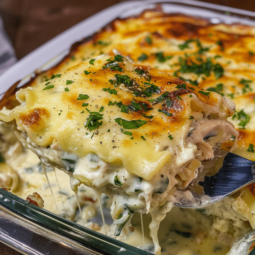 How to Make Chicken Alfredo Lasagna