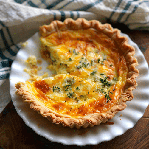 How to Make Three Cheese Quiche