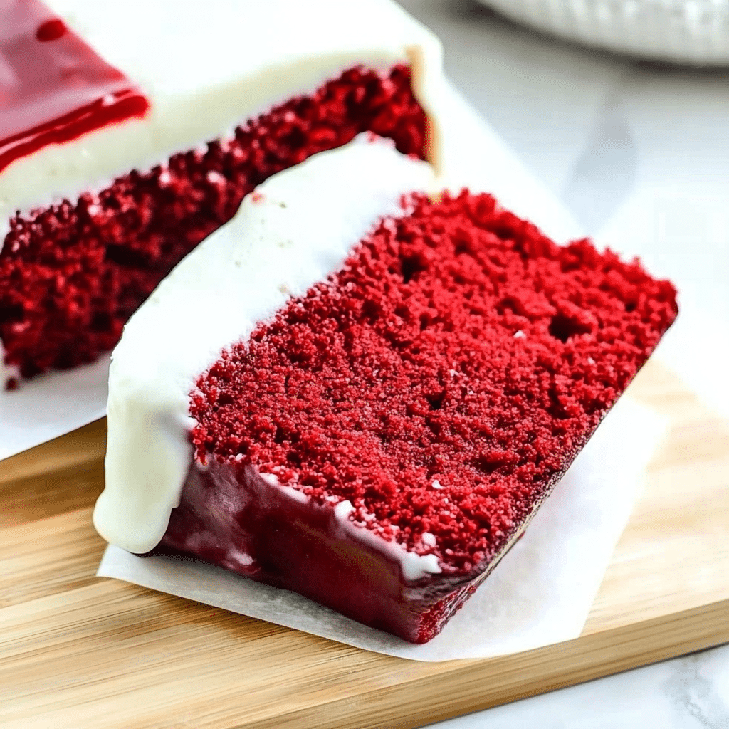 Red Velvet Loaf Cake