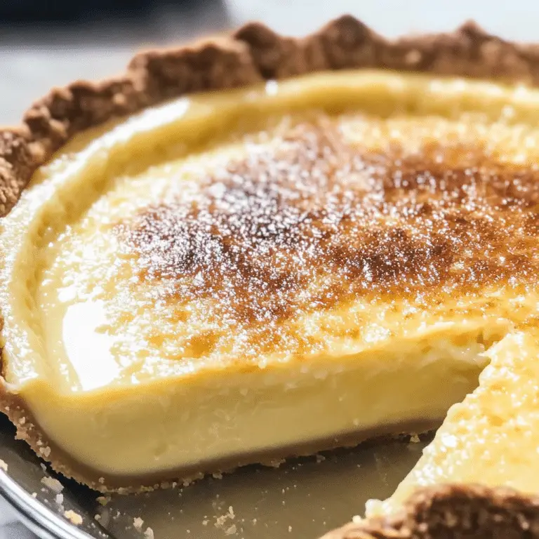 Making a OLD SCHOOL EGG CUSTARD PIE