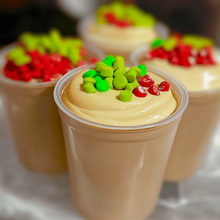 Christmas Kahlua and Baileys Pudding Shots