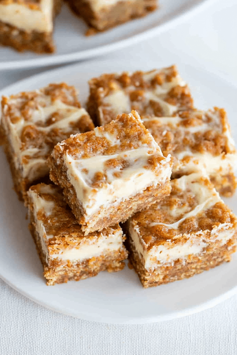 Carrot Cake Bars