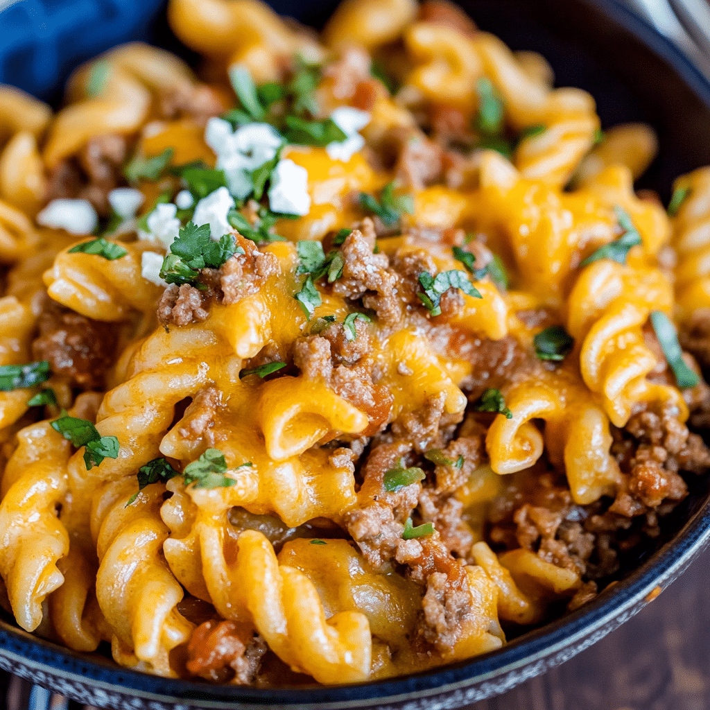 Cheesy Taco Pasta: The Ultimate Comfort Food Your Family Will Crave!