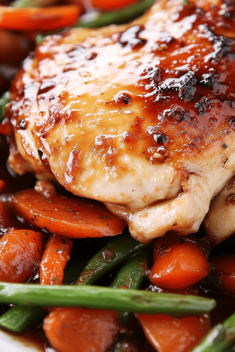 One Pan Balsamic Chicken