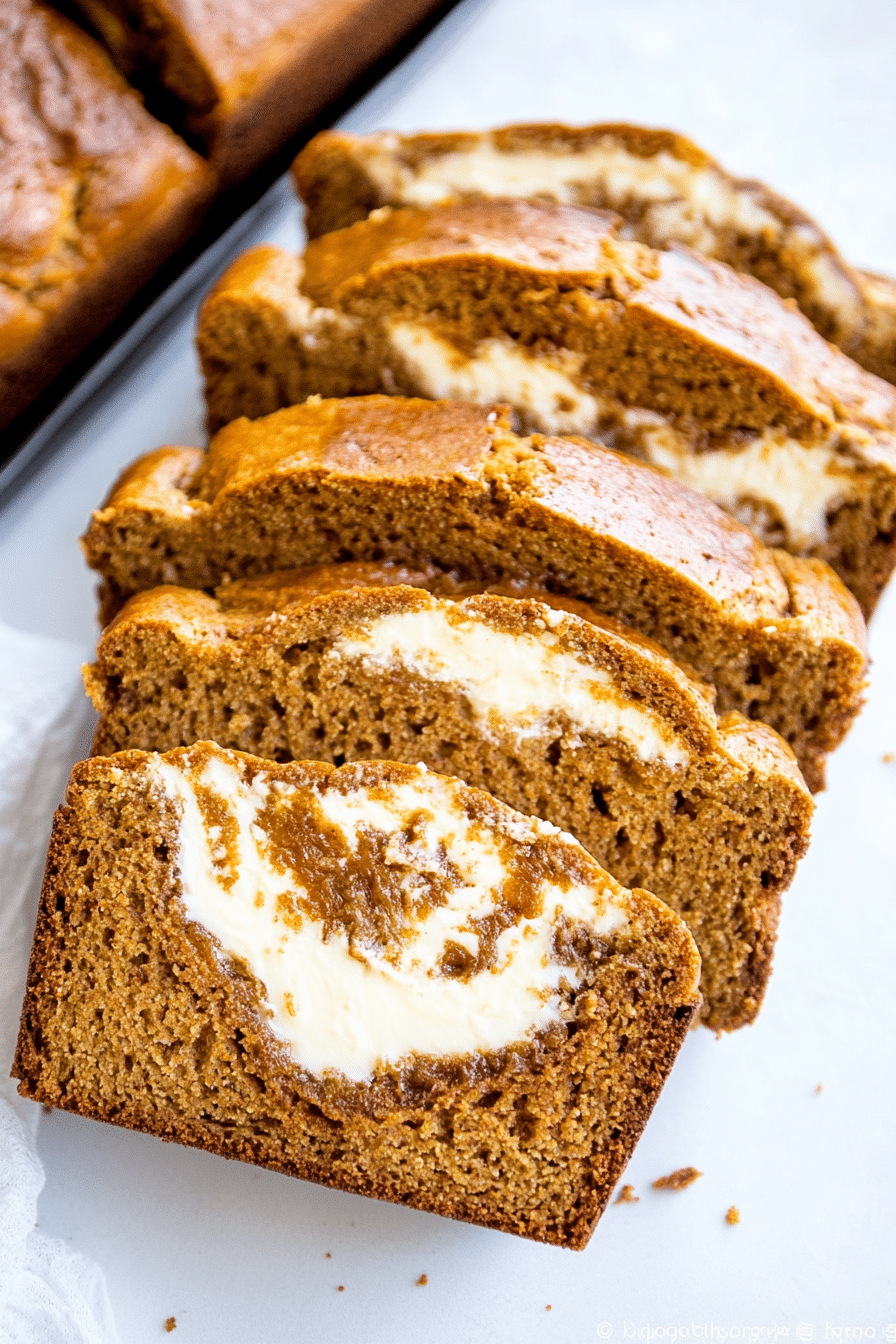 Pumpkin Cream Cheese Bread