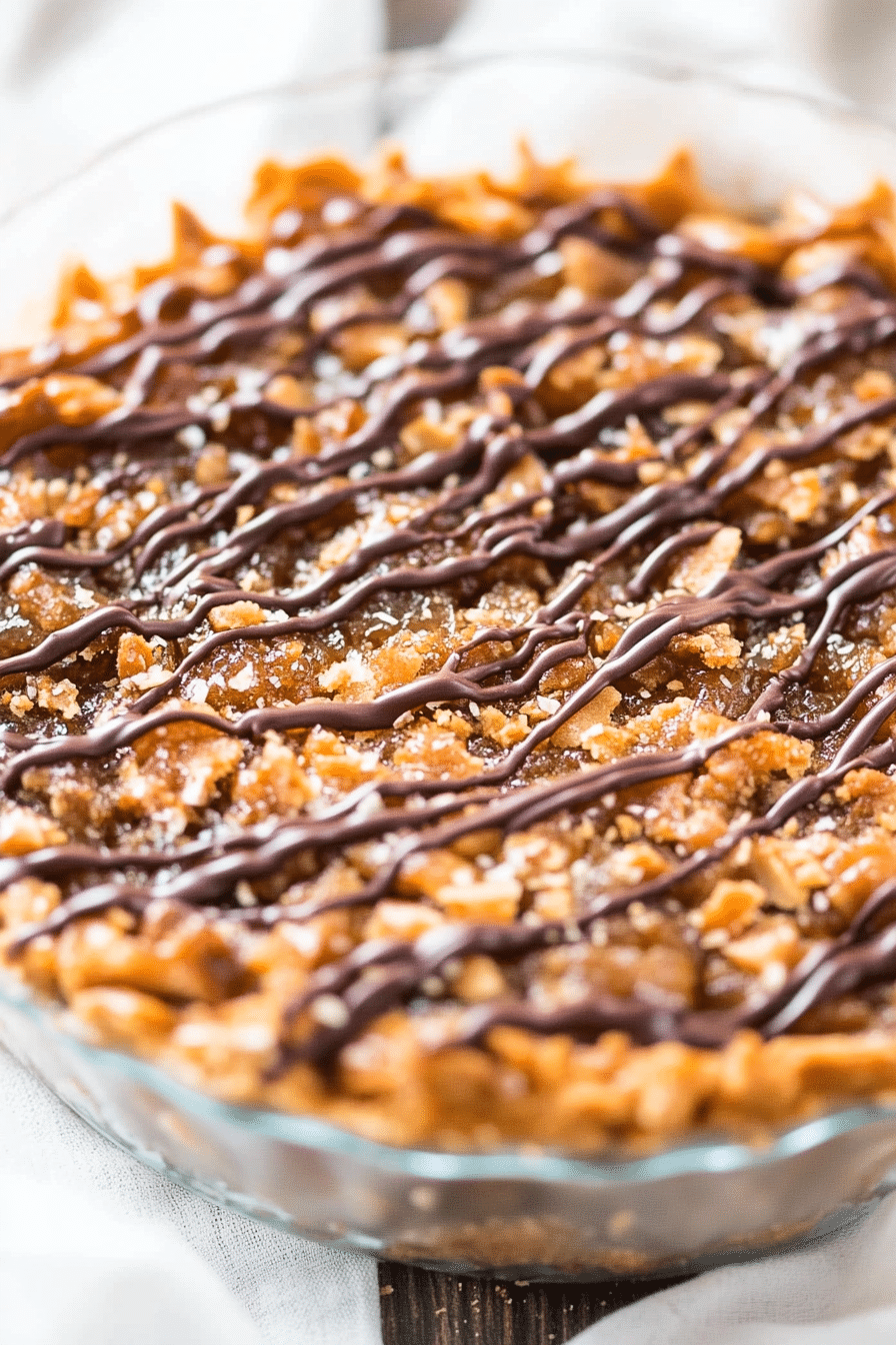 Samoas Cookie Pie 