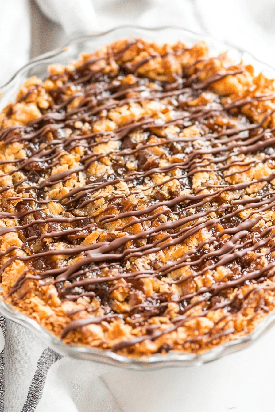 Samoas Cookie Pie 