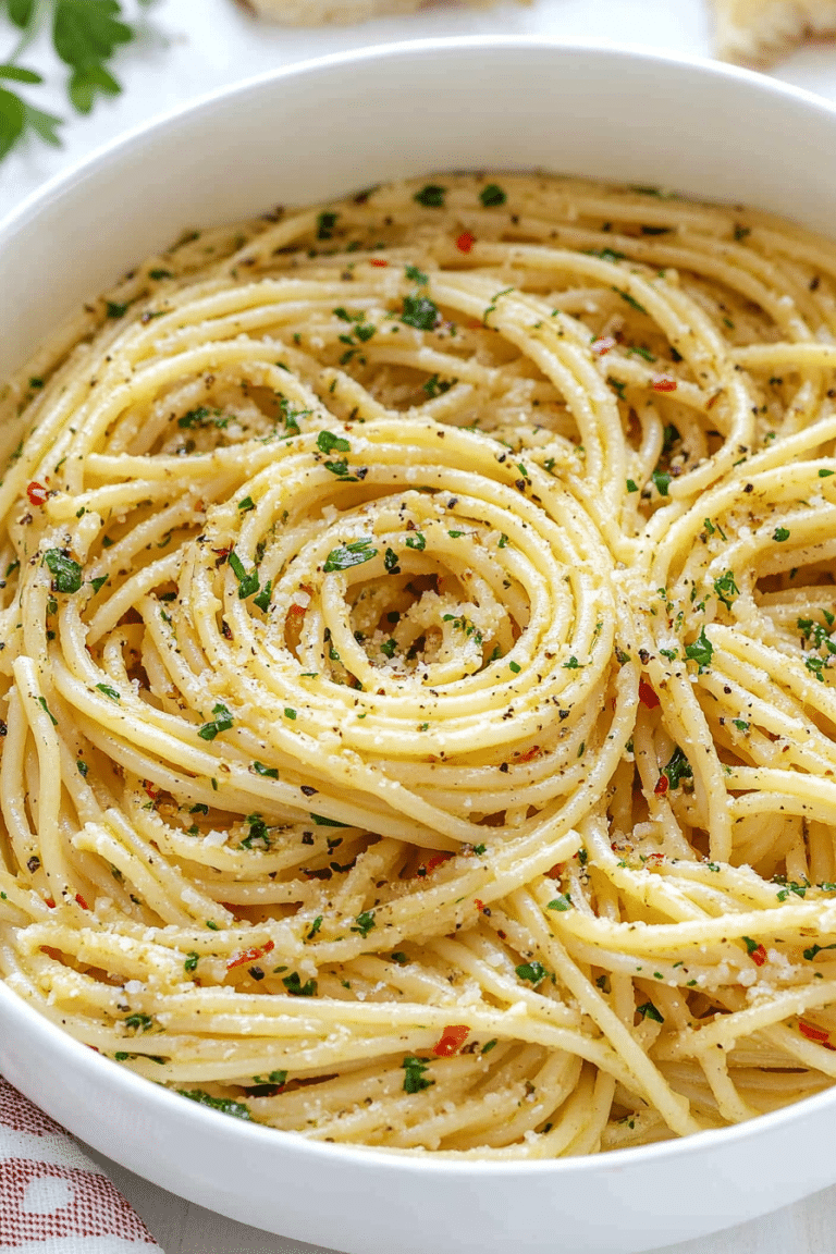 Spaghetti Aglio e Olio