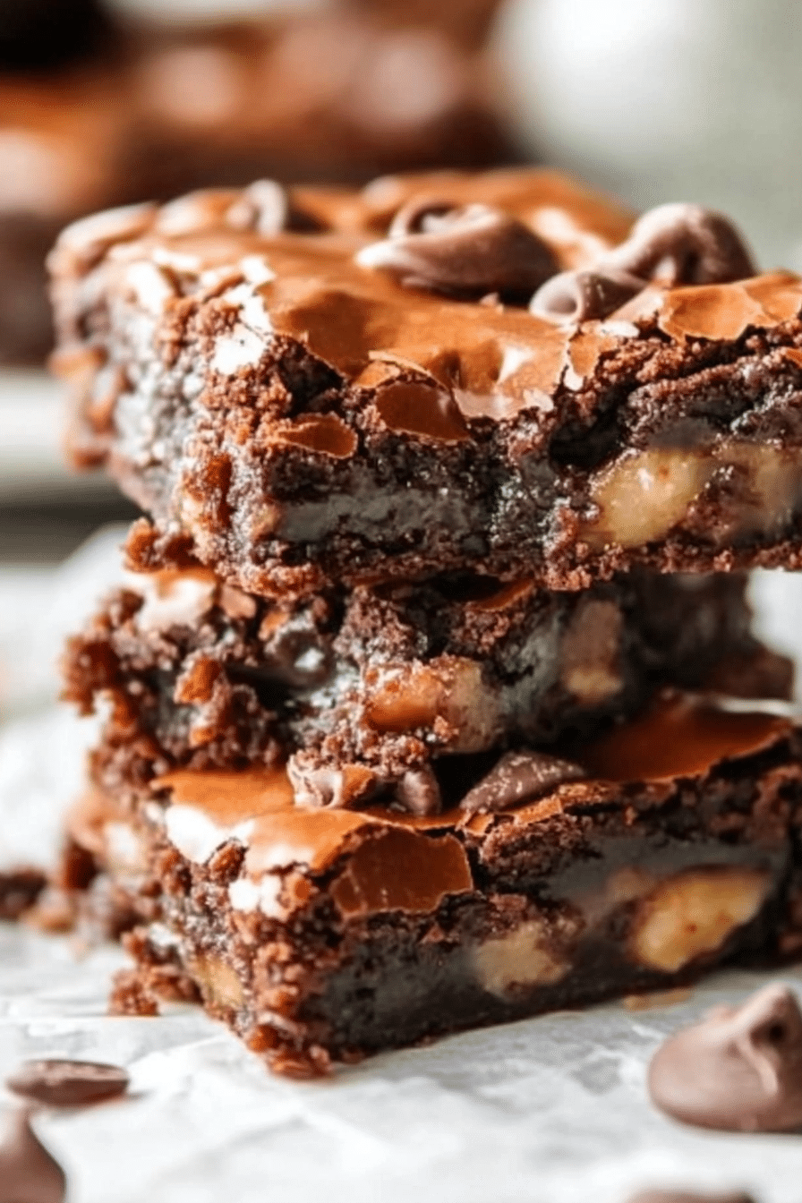 Delicious Turtle Brownies