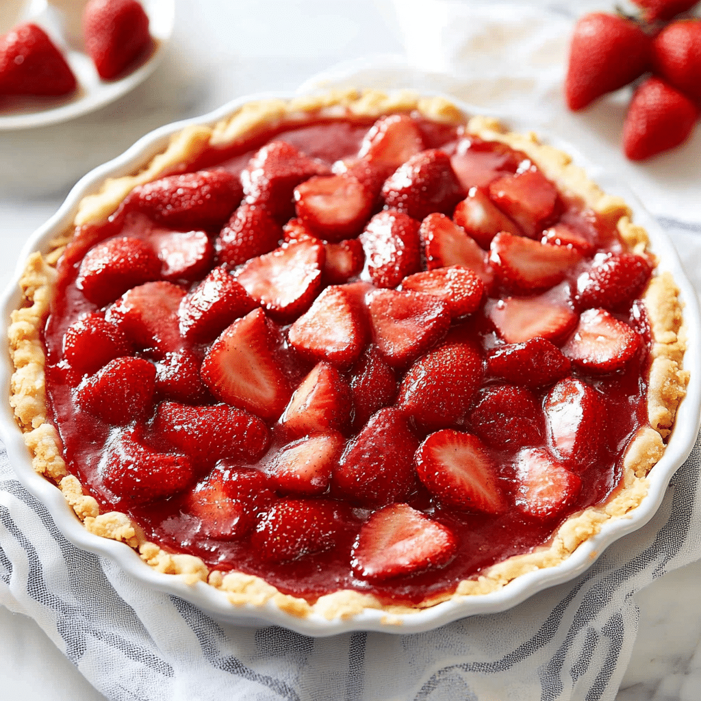 Old-Fashioned Strawberry Pie