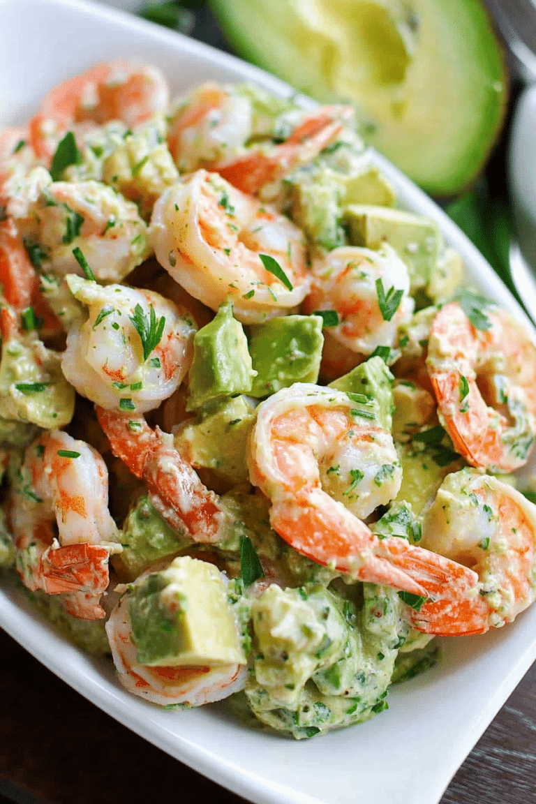 Avocado Shrimp Salad