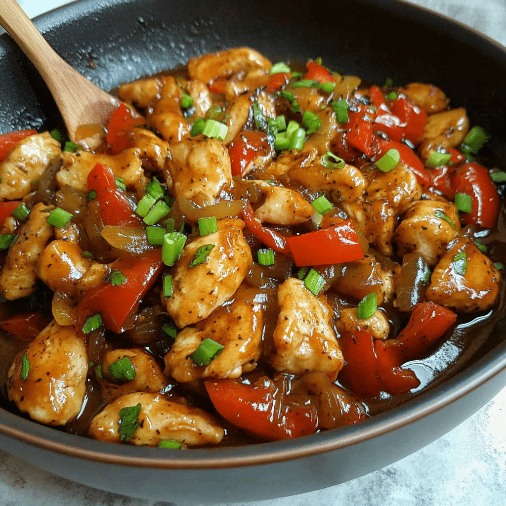 Black Pepper Chicken