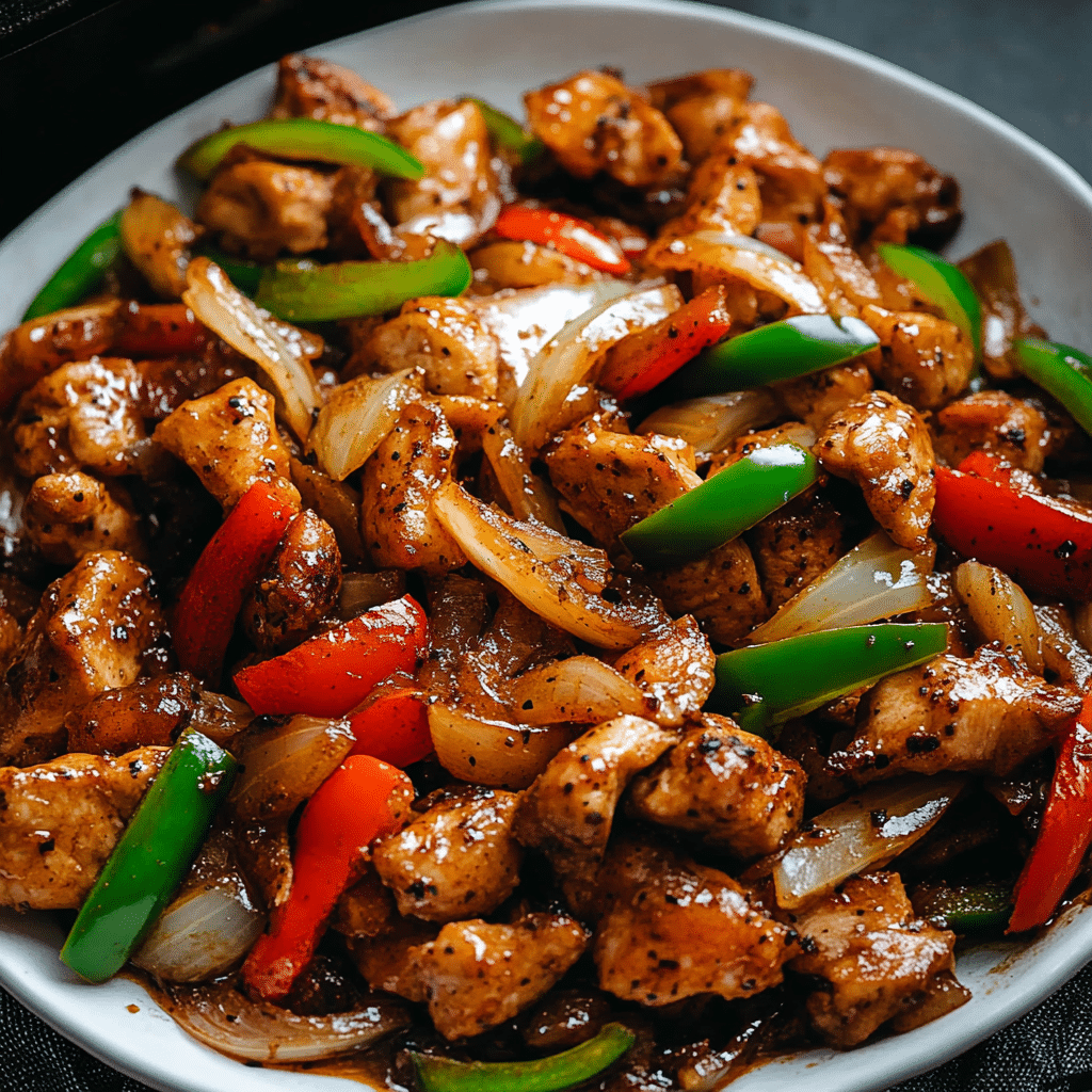 Black Pepper Chicken