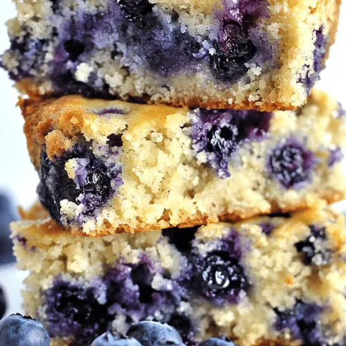 Breakfast Blueberry-Oatmeal Cakes