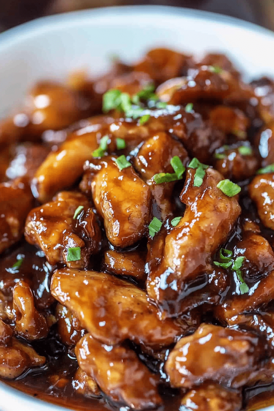 Bourbon Chicken