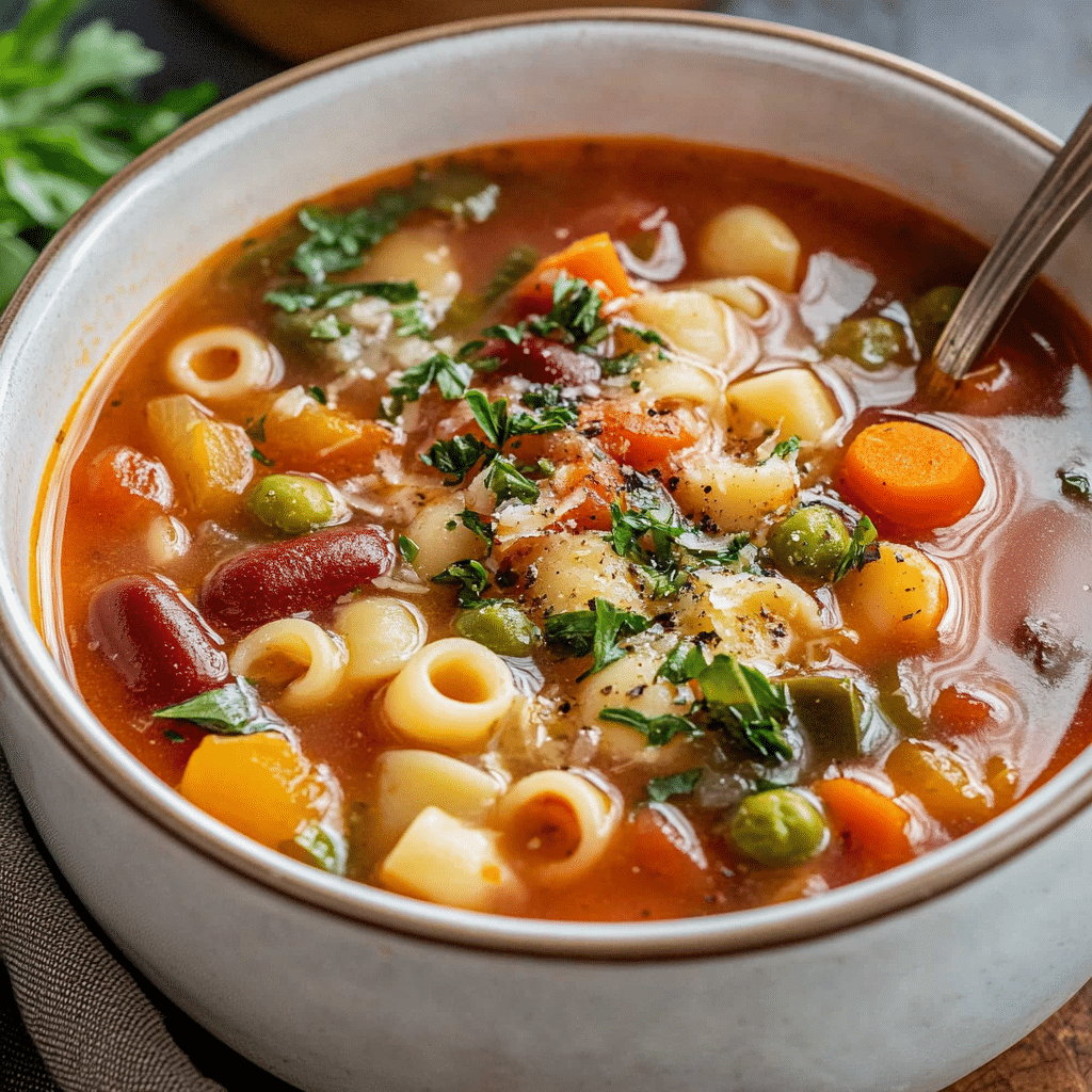 CHUNKY ITALIAN VEGETABLE SOUP