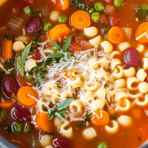 CHUNKY ITALIAN VEGETABLE SOUP