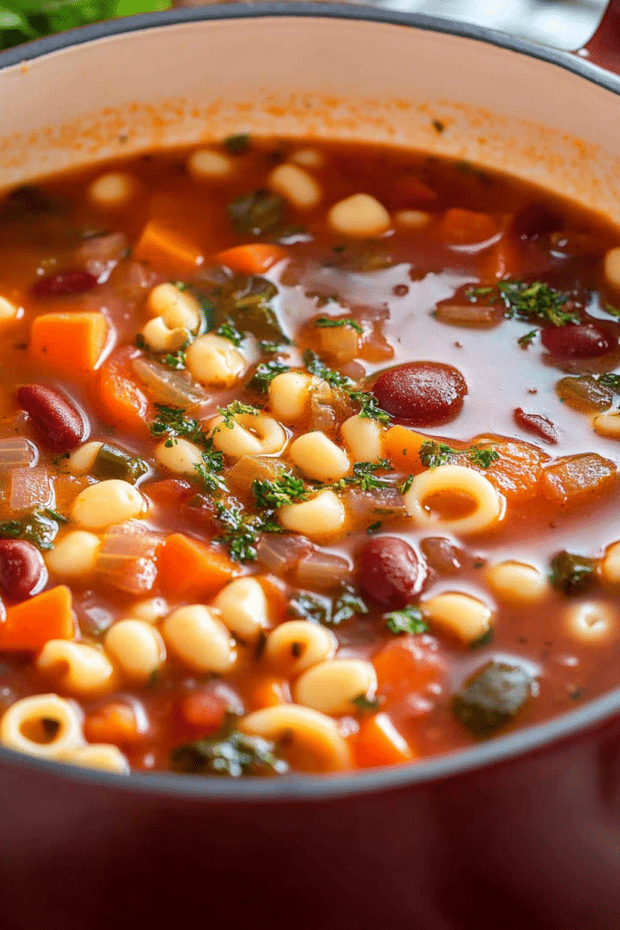 CHUNKY ITALIAN VEGETABLE SOUP