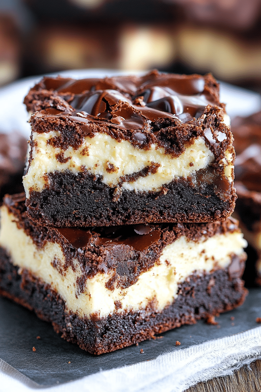 Cheesecake Brownies