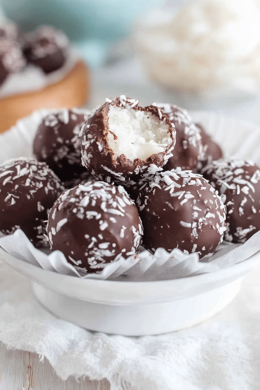 Chocolate Coconut Balls