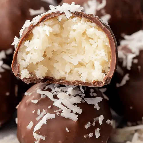 Chocolate Coconut Balls