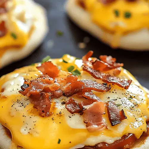 English Muffin Breakfast Pizza