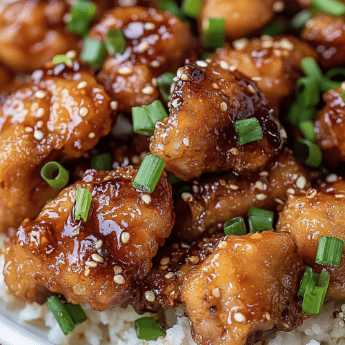 Honey Garlic Chicken Bites