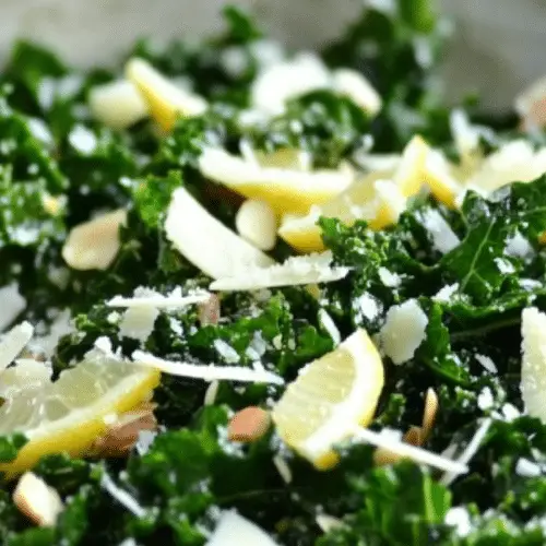 Lemon Parmesan Kale Salad