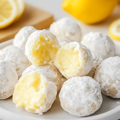 Lemon Truffles