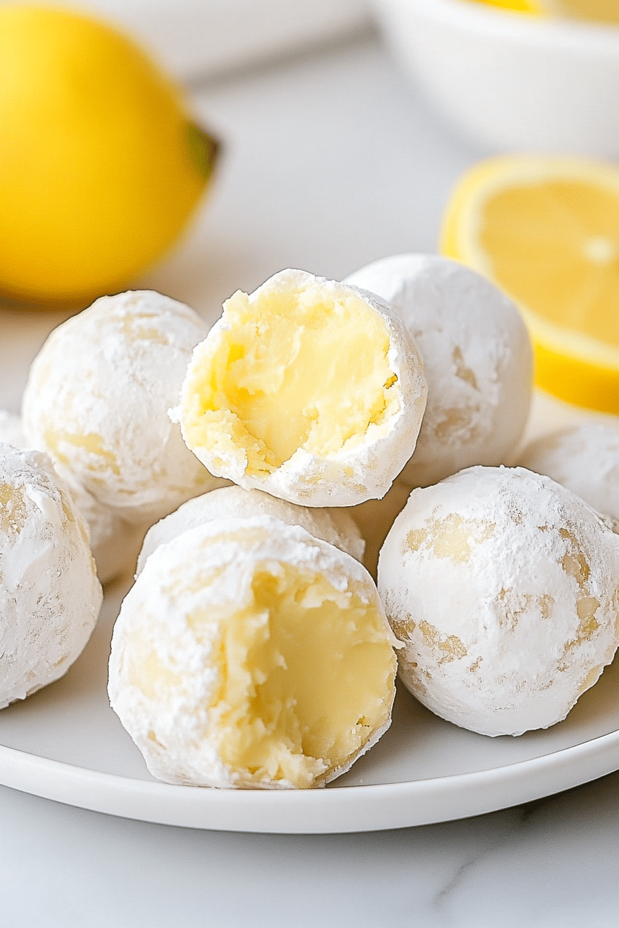 Lemon Truffles