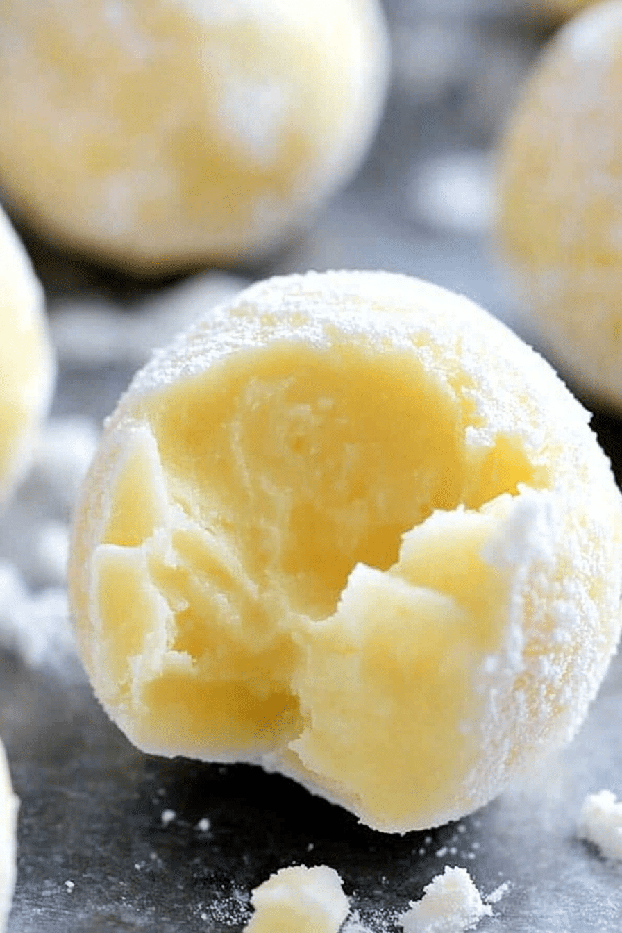 Lemon Truffles