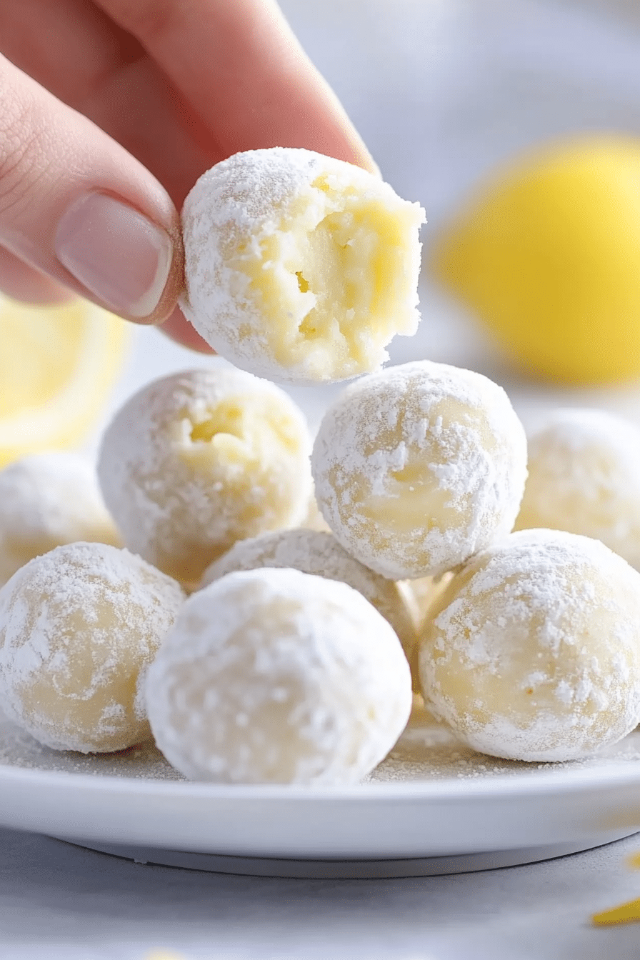 Lemon Truffles