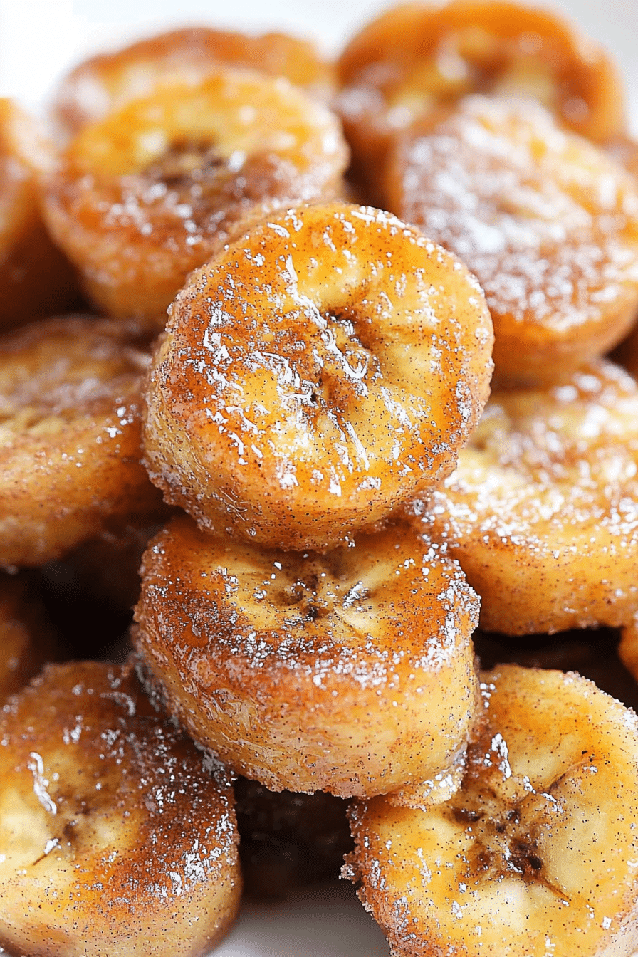 Pan Fried Cinnamon Bananas