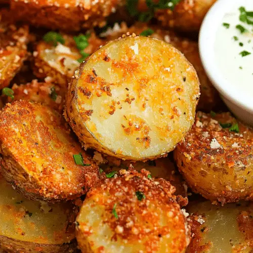 Parmesan Crusted Potato