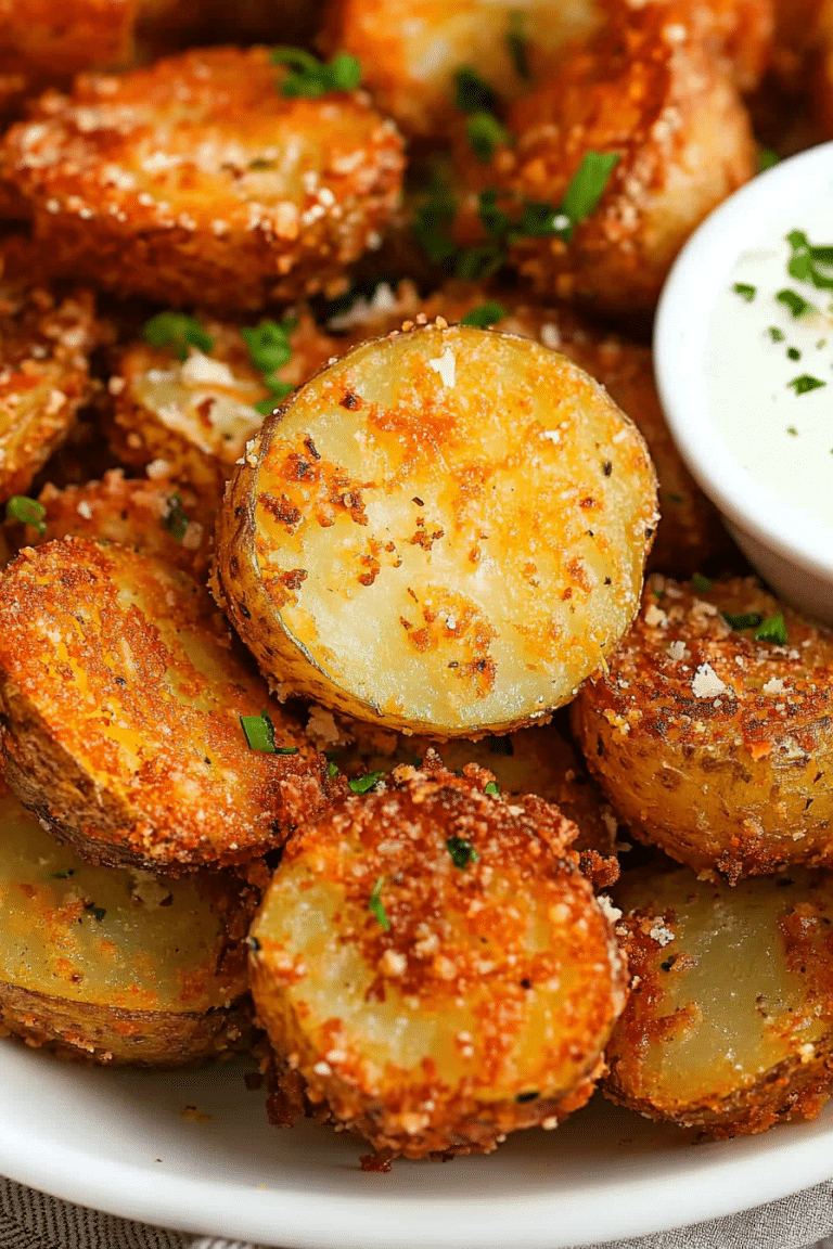 Parmesan Crusted Potato