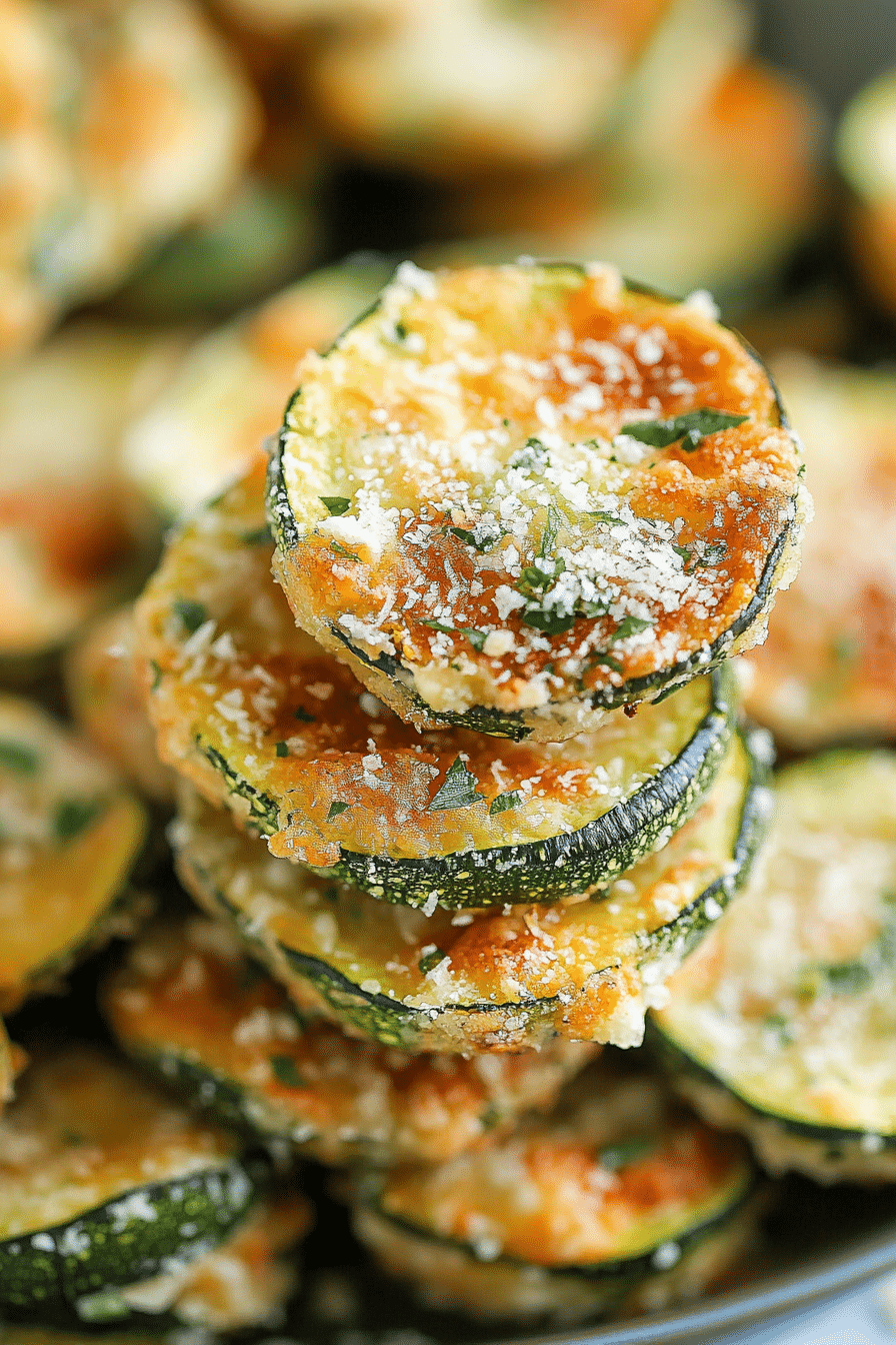 Parmesan Zucchini Chips