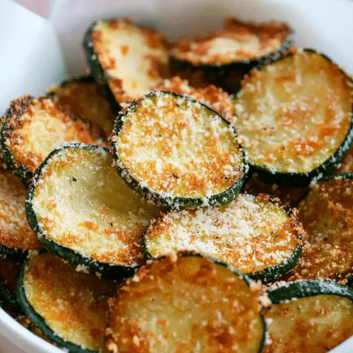 Parmesan Zucchini Chips