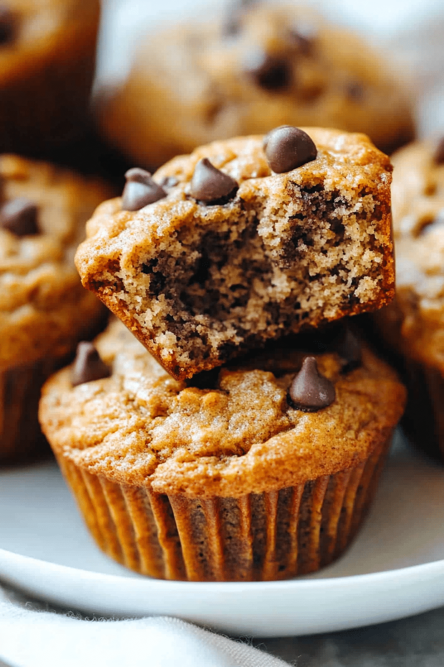 Peanut Butter Banana Muffins