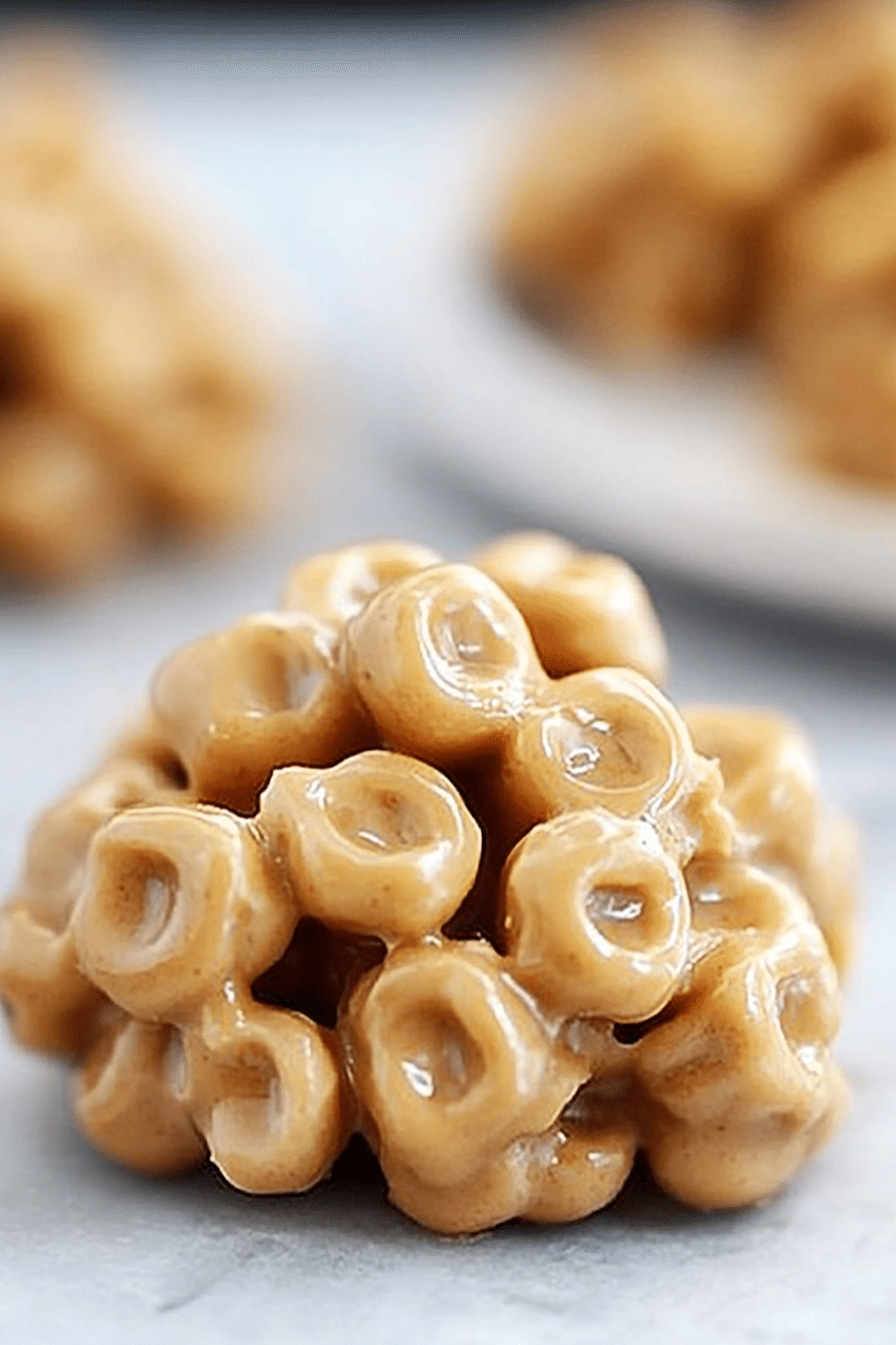 Peanut Butter Cereal Bites