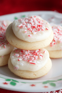 Peppermint Meltaway Cookies