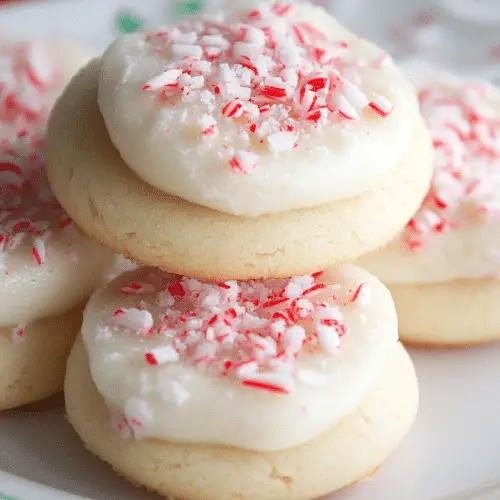 Peppermint Meltaway Cookies